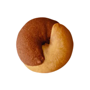 Biscuits with cocoa and orange